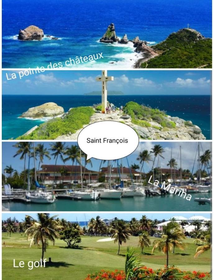 Bungalow Tout Confort Avec Piscine Partagee A 5 Mn De La Mer Saint-Francois  Exteriér fotografie